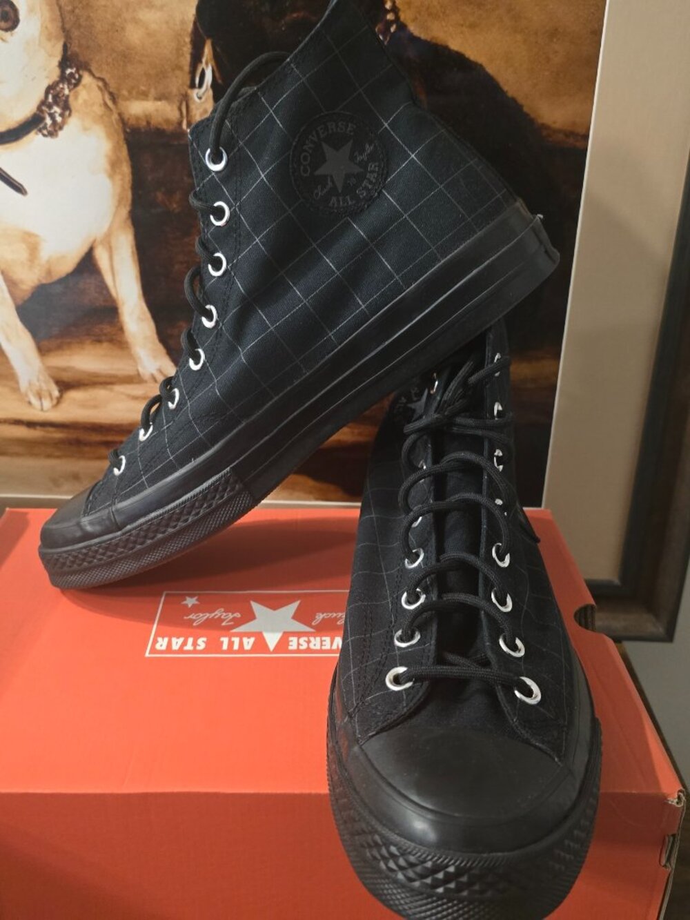 Converse Men's Chuck 70 All Star GTX GORE‑TEX Shoes 171443C BLACK Sz 12 NEW RARE